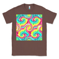 Chestnut Tie Dye Seamless Pattern Classic Tee - BundleAndBundleShop