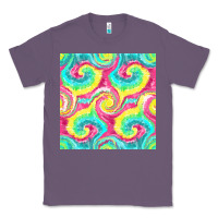 Lavender Tie Dye Seamless Pattern Classic Tee - BundleAndBundleShop