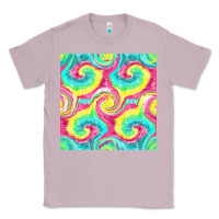 Lilac Tie Dye Seamless Pattern Classic Tee - BundleAndBundleShop