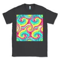 Smoke Tie Dye Seamless Pattern Classic Tee - BundleAndBundleShop