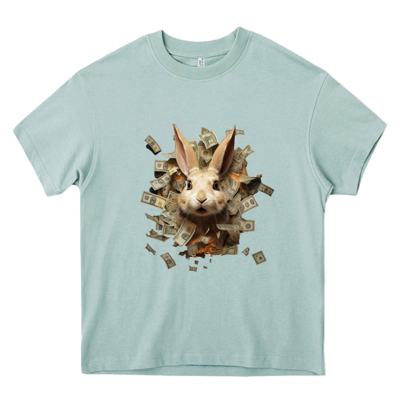 Bad Rabbit Heavy Core Tee by Unal Design | Teevron