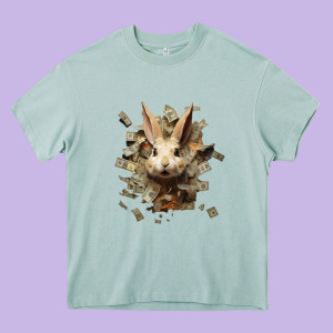 Bad Rabbit Heavy Core Tee Designed By Unal Design