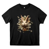 Black bad rabbit Heavy Core Tee - Unal Design