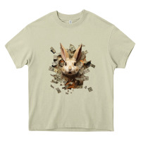 Mossy bad rabbit Heavy Core Tee - Unal Design