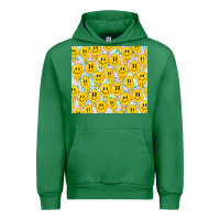 Emerald retro smiley faces Urban Hoodie - TumblerDesignByShophia