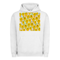 Pigment Lunar Rock retro smiley faces Urban Hoodie - TumblerDesignByShophia