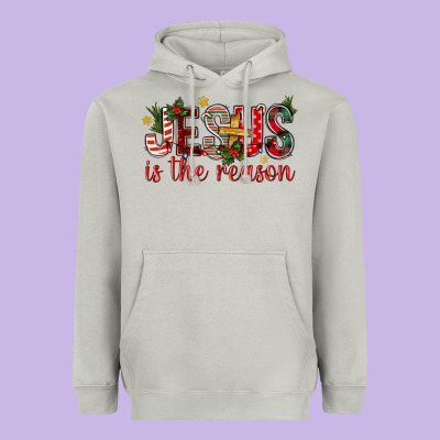 Jesus Is The Reason Christmas Bbs Heavyweight Hoodie Designed By Bundleandbundleshop