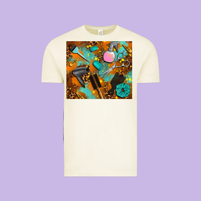 Hair Tech Vintage Tee Designed By Adodesignshop