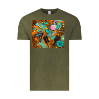 Vintage Olive hair tech Vintage Tee - AdoDesignShop