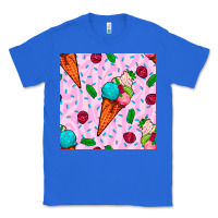 True Royal ice cream seamless pattern Classic Tee - BundleAndBundleShop