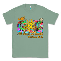Sage with god all things are possible summer Classic Tee - AdoDesignShop