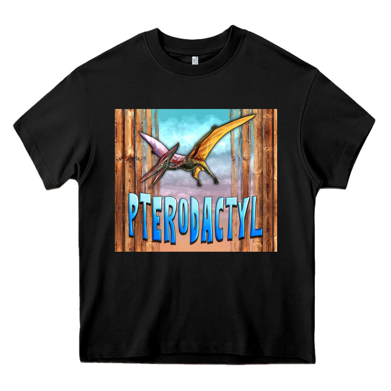Dinosaur Pterodactyl Heavy Core Tee by Artiststas | Teevron