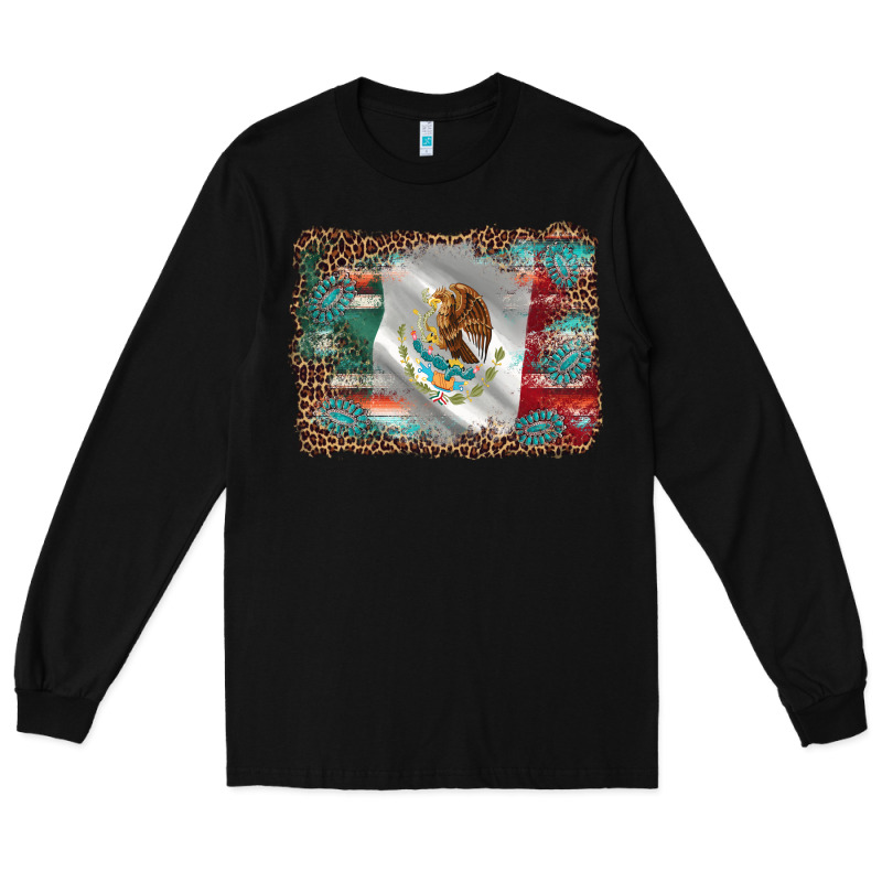Mexico Gemstone Leopard Long Sleeve Tee by AdoDesignShop | Teevron