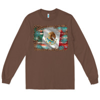 Chestnut mexico gemstone leopard Long Sleeve Tee - AdoDesignShop