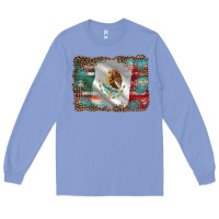 Colony Blue mexico gemstone leopard Long Sleeve Tee - AdoDesignShop