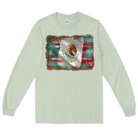 Matcha mexico gemstone leopard Long Sleeve Tee - AdoDesignShop