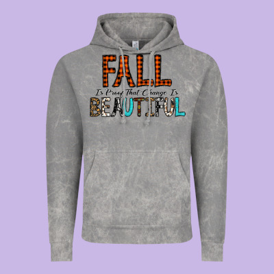 Fall Is Proof That Change Is Beautiful Vintage Hoodie Designed By Cowhidedigitalart