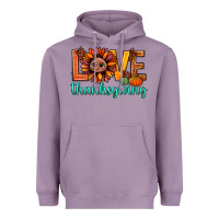 Love Thanksgiving Bbs Heavyweight Hoodie | Teevron