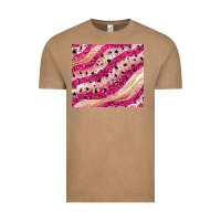 Vintage Coffee pink glitter Vintage Tee - JahusDesignShop