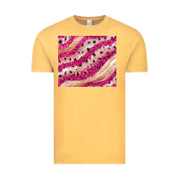 Vintage Mustard pink glitter Vintage Tee - JahusDesignShop