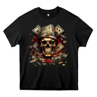 Black bad money Heavy Core Tee - Unal Design