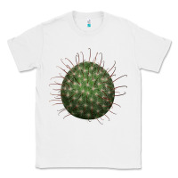 White Arizona Fishhook Cactus Classic Tee - LillyAllenDesigns