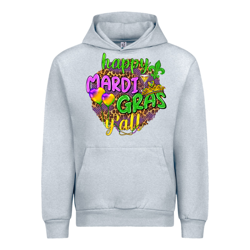 Love Mardi Gras Y'all Urban Hoodie by HowdyJamesFarm | Teevron