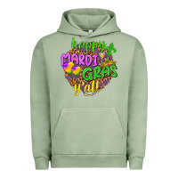 Pigment Oil Green Love Mardi Gras Y'all Urban Hoodie - HowdyJamesFarm