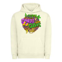 Pigment Pistachio Love Mardi Gras Y'all Urban Hoodie - HowdyJamesFarm