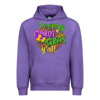 Tulip Love Mardi Gras Y'all Urban Hoodie - HowdyJamesFarm