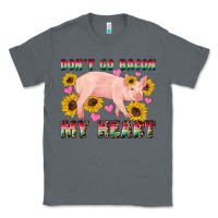 Charcoal Heather western don't go bacon my heart pig Classic Tee - Artiststas
