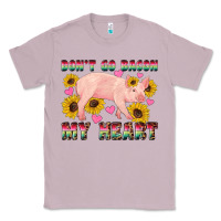 Lilac western don't go bacon my heart pig Classic Tee - Artiststas