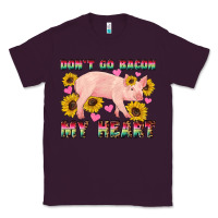 Plum western don't go bacon my heart pig Classic Tee - Artiststas