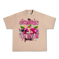 Burro in october we wear pink teachers Urban Heavy Tee - AdoDesignShop