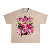 French Oak in october we wear pink teachers Urban Heavy Tee - AdoDesignShop