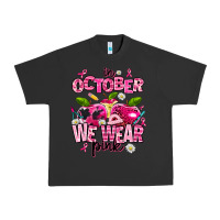 Pigment Black in october we wear pink teachers Urban Heavy Tee - AdoDesignShop