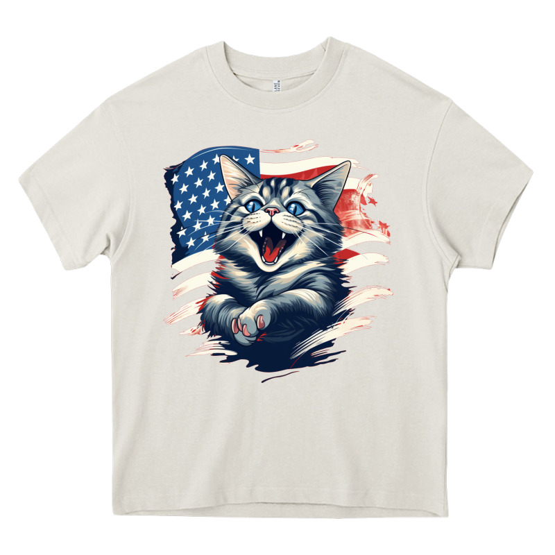 Cat1 Heavy Core Tee by Unal Design | Teevron