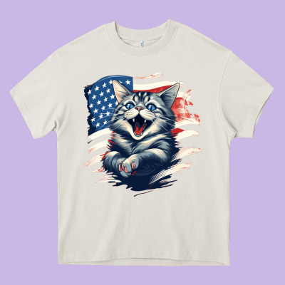 Cat1 Heavy Core Tee Designed By Unal Design