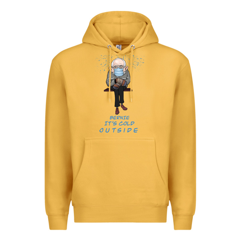 Bernie It's Cold Outside Premium Hoodie by Bettercallsaul | Teevron