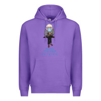 Purple Bernie it's Cold Outside Premium Hoodie - Bettercallsaul