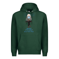Sports Green Bernie it's Cold Outside Premium Hoodie - Bettercallsaul