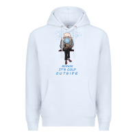White Bernie it's Cold Outside Premium Hoodie - Bettercallsaul