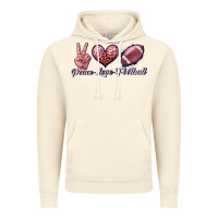 Vintage Artic peace love football Vintage Hoodie - JahusDesignShop