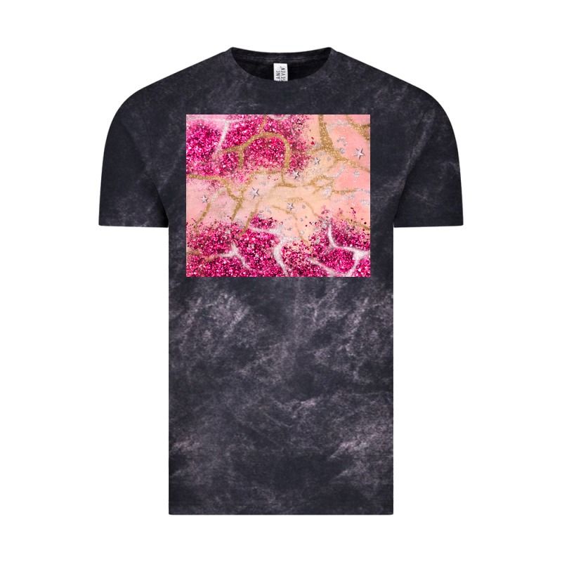 Pink Glitter Vintage Tee by JahusDesignShop | Teevron