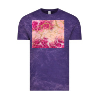 Cloud Purple pink glitter Vintage Tee - JahusDesignShop