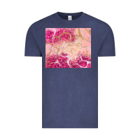 Vintage Denim pink glitter Vintage Tee - JahusDesignShop