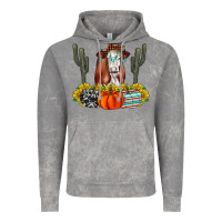 Cloud Rock Fall Cow Vintage Hoodie - CowhideDigitalArt