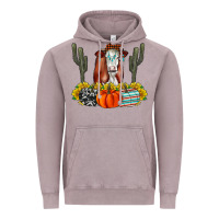 Vintage Zinc Fall Cow Vintage Hoodie - CowhideDigitalArt