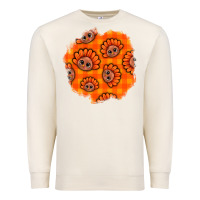 Sandshell Thanksgiving Turkey With Tartan Patch Premium Sweatshirt - BundleAndBundleShop