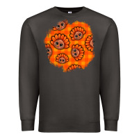 Smoke Thanksgiving Turkey With Tartan Patch Premium Sweatshirt - BundleAndBundleShop